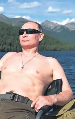 Putin tatilde