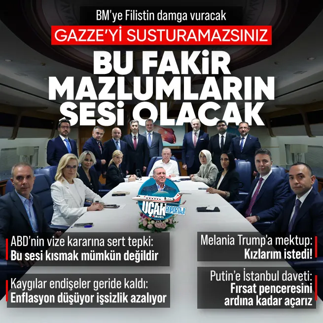 Başkan Erdoğandan Çin dönüşü ABDnin Filistinlilere vize kararına sert tepki: Bu sesi kısmak, susturmak mümkün değildir