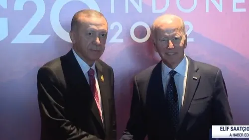 Başkan Erdoğan G20’de Joe Biden ile görüştü! Biden taziyelerini iletti...