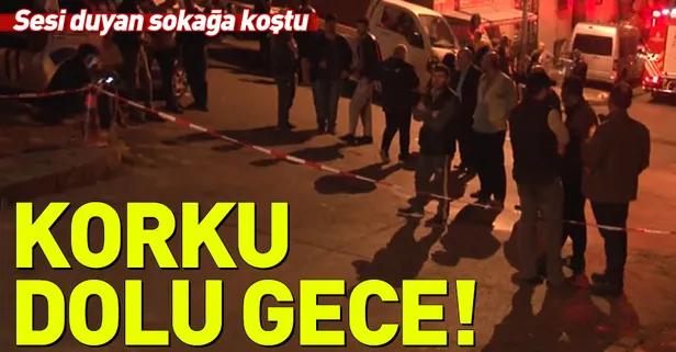 Şişli'de korku dolu gece! Halk sokağa döküldü