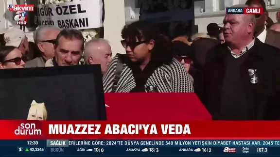 Muazzez Abacı’ya veda: TRT Ankara Radyosu’nda tören düzenlendi!