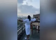 Nusret Gökçe bornozuyla yatağa atladı, cinsel organı göründü! Nusretin skandal videosuna tepki yağdı