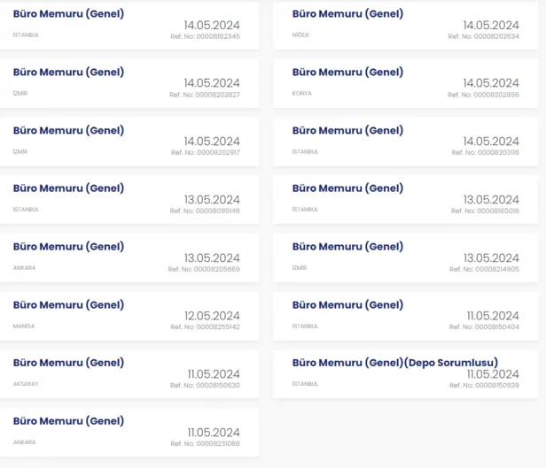 "Mayıs Ayı Fırsatı: 10-31 Mayıs Tarihleri Arasında Türkiye Genelinde Büro Memuru ve Sekreter Pozisyonları İçin Alımlar Başladı! Başvuru Şartları ve Detayları İŞKUR'da!"-9
