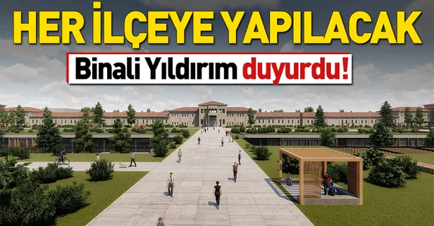 Binali Yıldırım'dan kütüphane müjdesi! Her ilçeye yapılacak