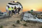 Kuzey Marmara Otoyolu’nda korkunç kaza | Kontrolden çıkan TIR araziye devrildi! 2 kişi hayatını kaybetti