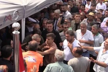 CHP’li Milletvekili Çakır şehit cenazesinde olay çıkardı!