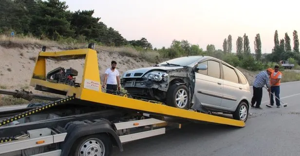 Eskişehir’de feci kaza! Torununun düğününe giderken kazada hayatını kaybetti