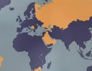 Skandal harita! Türkiye’yi sildiler