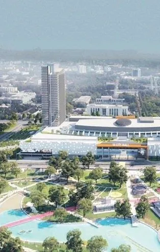 Orta Asya’nın en yüksek binasına Türk imzası