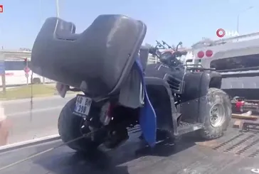 Manavgat'ta ATV kazası: İki animatör can verdi!