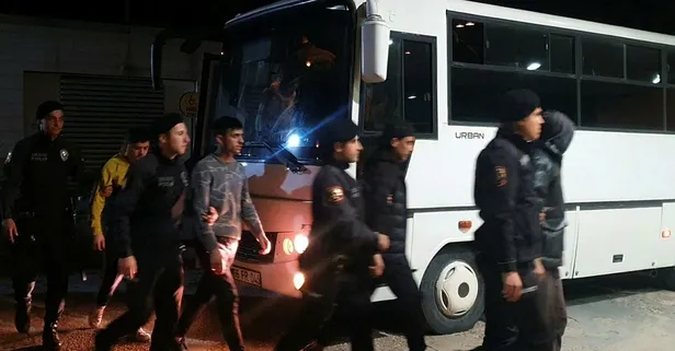 Bursa'da bir binada 50 göçmen yakalandı