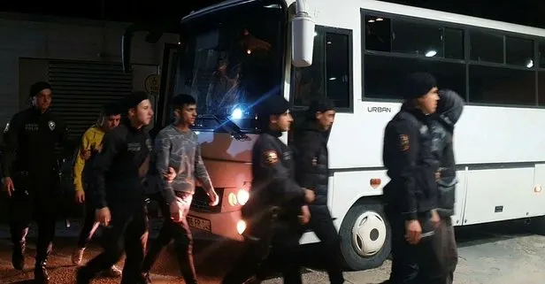 Bursa’da bir binada 50 göçmen yakalandı