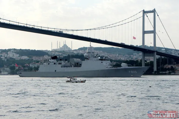 SON DAKİKA: Karadeniz'de Rusya ile gerilimi artıran İngiliz savaş gemisi 'HMS Defender' Boğaz'dan geçerek görev yerinden ayrıldı - 12