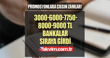 En yüksek emekli promosyonu veren banka hangisi? 3000-6000-7750-8000-9000 TL bankalar sıraya girdi, emekli promosyonlarına çılgın zamlar! İşte o banka…