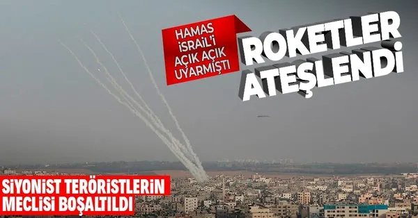 son dakika hamas israil e ultimatom vermisti gazze seridi nden bati kudus ve beyt sems kentine 6 roket atildi takvim