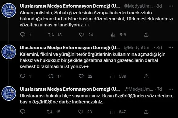 Almanya'da seçim ayarlı operasyon! FETÖ'cüler şikayet etti A Haber muhabiri ve Sabah Avrupa Yazı İşleri Müdürü gözaltına alındı saatler sonra serbest bırakıldı-14
