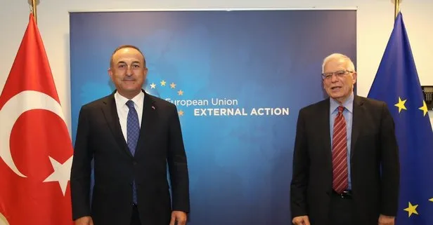 Dışişleri Bakanı Mevlüt Çavuşoğlu ve AB Yüksek Temsilcisi Borrell arasında kritik görüşme!