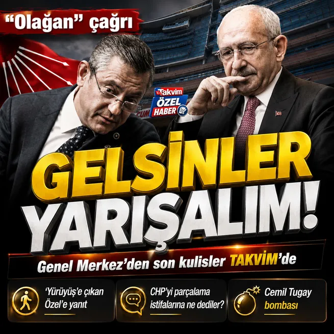 CHPyi parçalama istifalarına Genel Merkez ne diyor? Özgür Özele Yürüyüş yanıtı | Gelsinler kurultayda yarışalım çağrısı
