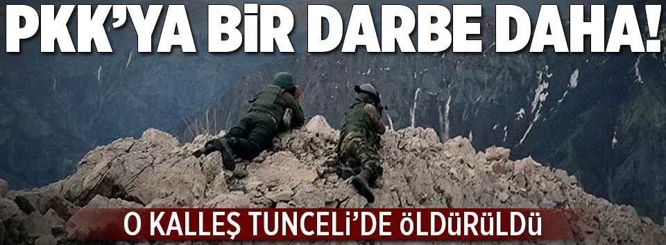 PKK'ya Tunceli'de büyük darbe!