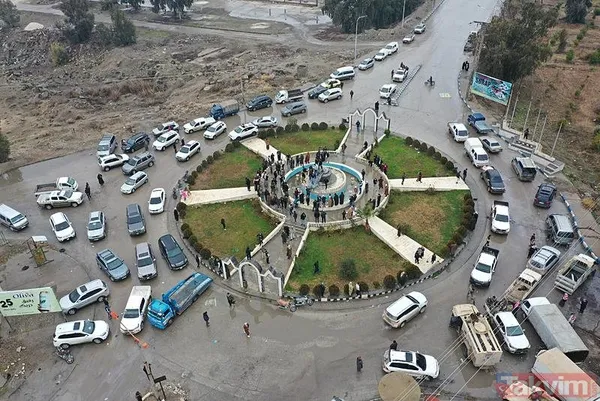 Tabka terörden kurtuldu! YPG heykelleri yıkıldı - 12