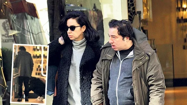 Fazıl Say bağcığını sevgilisine bağlattı-1
