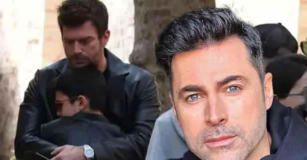 Kıvanç Kasabalı babası son yolculuğuna uğurlandı! Kıvanç Tatlıtuğ yalnız bırakmadı