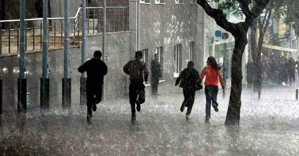 Son dakika: Meteoroloji uyardı! Gök gürültülü sağanak geliyor - Takvim