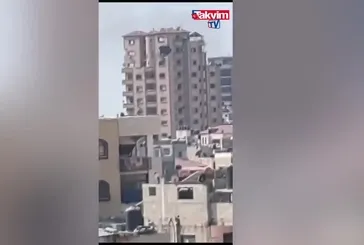 Katil İsrail’in Fransa merkezli uluslararası haber ajansı AFP'nin ve Katar merkezli El Cezire’nin ofislerini bombaladı