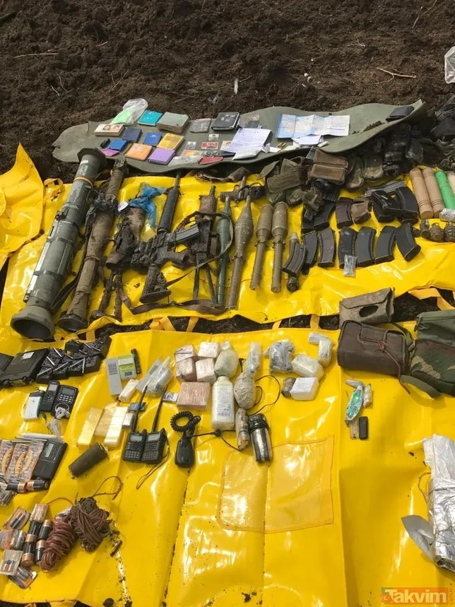 Şırnak'ta PKK'ya dev operasyon! Çok sayıda silah ve mühimmat ele geçirildi...