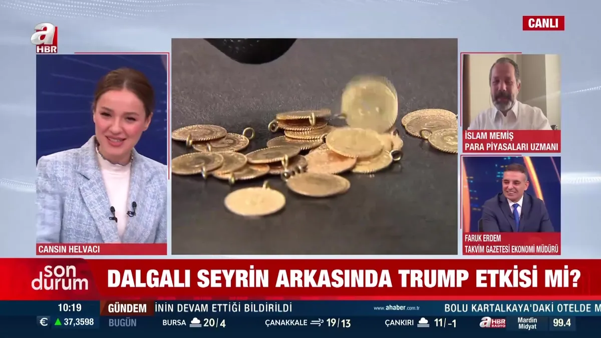 Altın ve dövizin gözü bugün ABD'de!