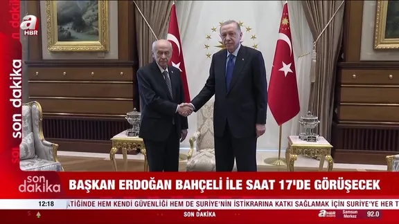 Başkan Erdoğan ve Bahçeli bir araya gelecek!