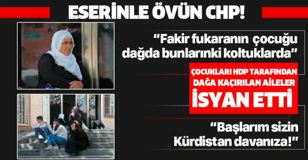 HDP binası önünde oturma eylemi! Çocuğu dağa kaçırılan aileler isyan etti