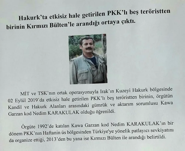 Son dakika: Kırmızı bültenle aranan Nedim Karakulak öldürüldü!-2