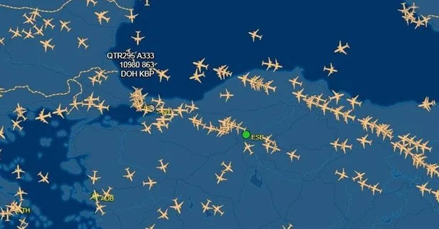 Sabiha Gökçen uçuşa kapatıldı, İstanbul hava sahasında yoğunluk başladı
