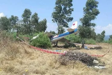 İzmir’de özel uçak düştü!