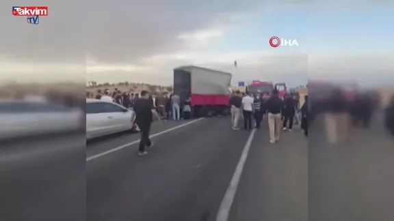 Mardin’de feci kaza: 15 yaralı