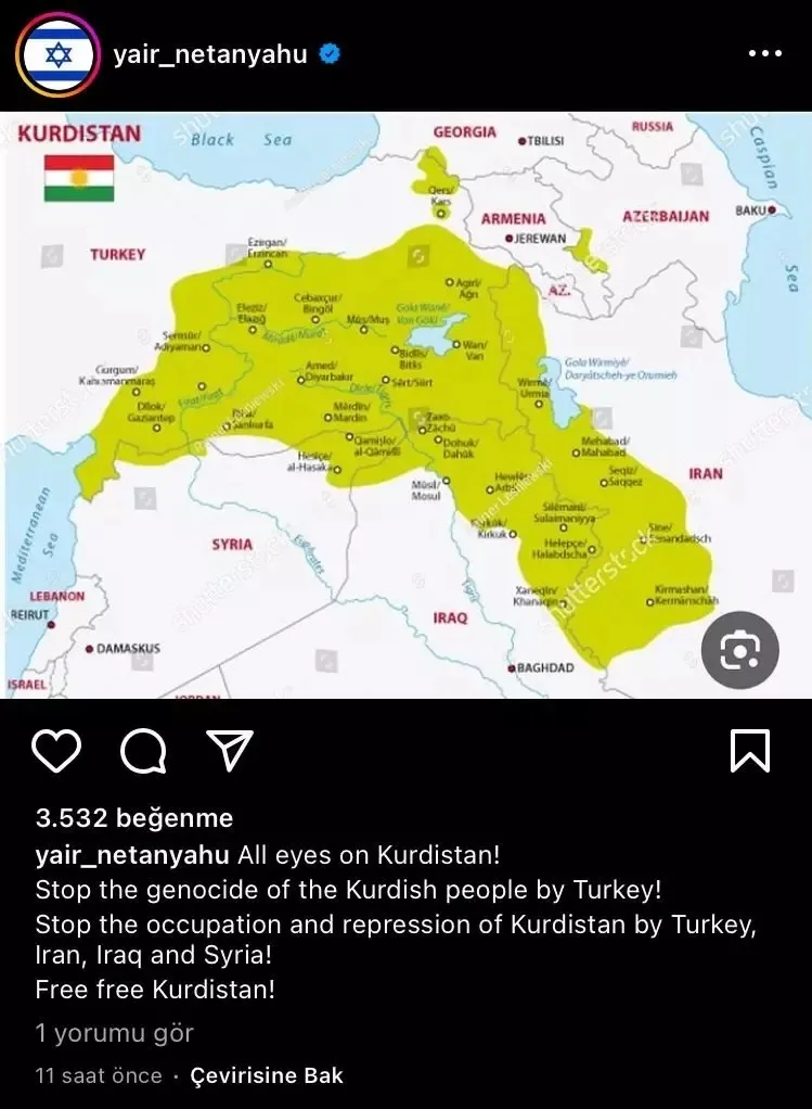 Siyonistlerle PKK/YPG'lilerden sosyal medyada terör flörtü-3