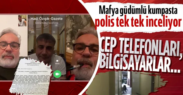 Son dakika: Hadi Özışık ve Süleyman Özışık'ın iş yerinde arama! İki bilgisayar ve iki cep telefonuna el konuldu