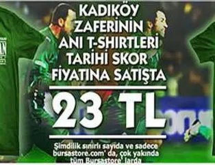 Bursaspor'dan Fener'e Özel Tişört