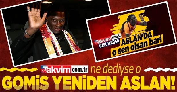 takvim.com.tr transferi yazmıştı! Galatasaray’ın yeni transferi Bafetimbi Gomis İstanbul’a geldi