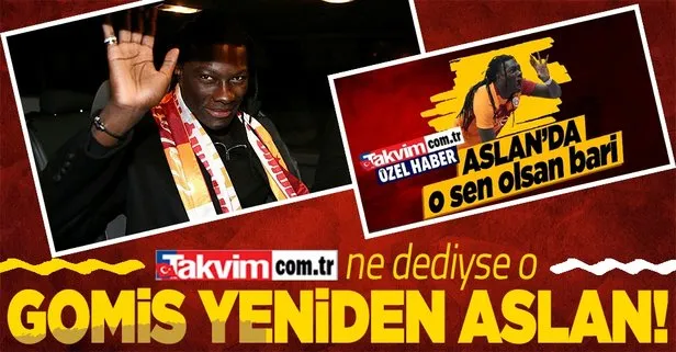 takvim.com.tr transferi yazmıştı! Galatasaray'ın yeni transferi Bafetimbi Gomis İstanbul'a geldi