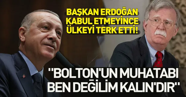 Son dakika... Başkan Erdoğan görüşmeyi kabul etmedi, Trump'ın danışmanı Ankara'dan ayrılıyor