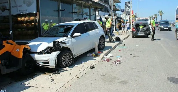 Yolun karşısına geçmek isterken canından oldu