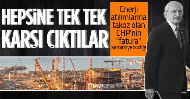 Enerji santrallerini durdurmak için kırk takla atan CHP bugün “elektrik faturası” üzerinden sokak hareketleri planlıyor