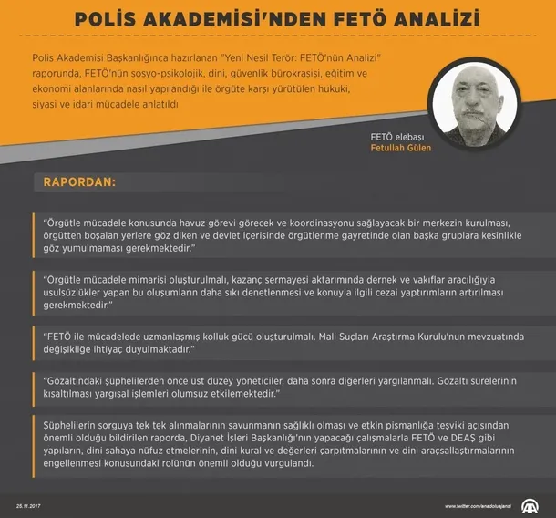 Polis Akademisinden FETÖ analizi: Başka gruplara kesinlikle göz yumulmamalı-1