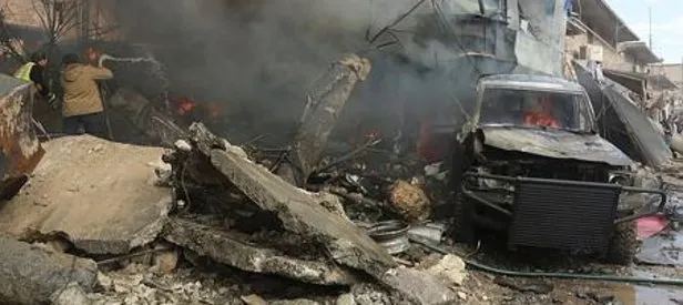Azez’de bomba yüklü araçla saldırı