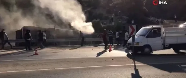 Son dakika: Mersin'de askerleri taşıyan otobüs devrildi: 4 asker şehit oldu-2