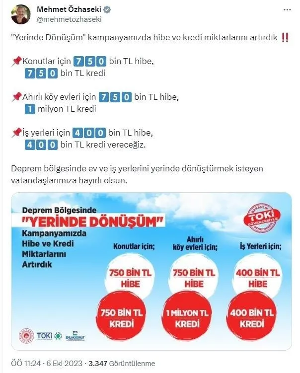 1696655726873.jpeg Deprem bölgesinde yerinde dönüşüm: Hibe ve kredi miktarları artırıldı! İşte merak edilen tüm detaylar-3