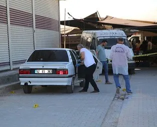 Şanlıurfa’da pazar yerinde otomobili taradılar: 1 ölü