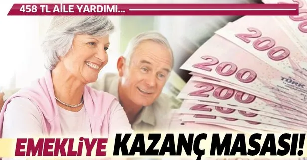 Emekliye kazanç masası